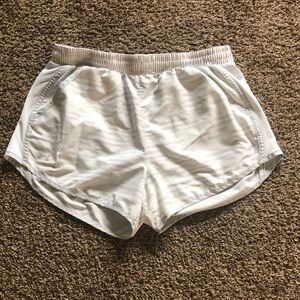 Under Armour White Women’s Athletic Running Shorts